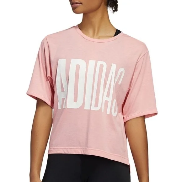 Adidas Puff Print Tee - Picture 1 of 4